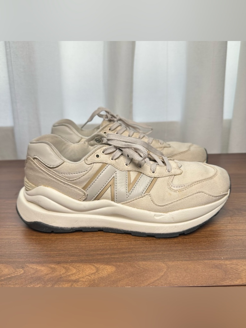 New Balance 57/40 'Sea Salt Incense' woman’s size 9